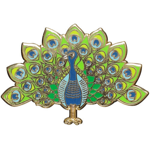 Enamel Pin- Peacock
