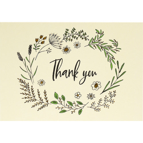 Note Cards- Thank You Native Botanicals