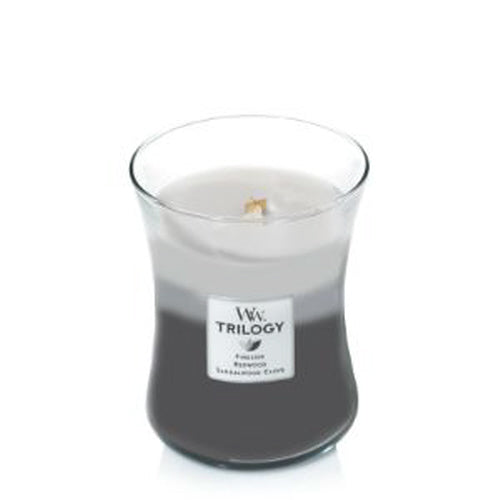 Candles- Warm Woods Trilogy Medium