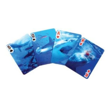 Playing Cards- Sharks 3D