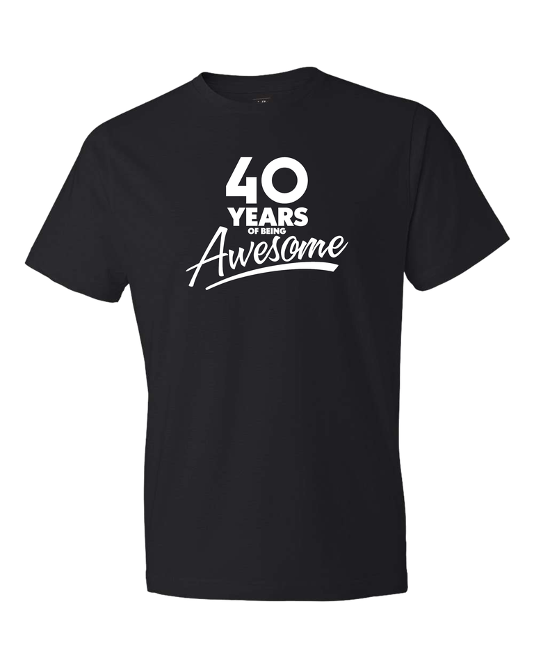 Unisex T-Shirt- 40th Birthday